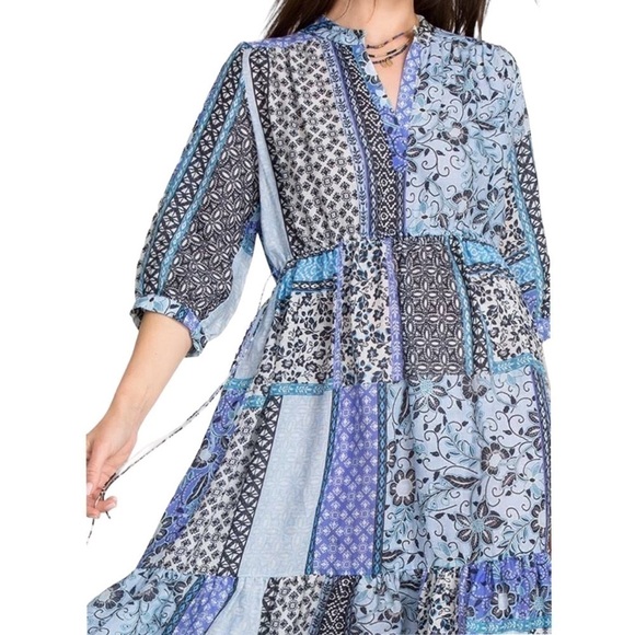 NWT JOHNNY WAS MARRAKESH DRESS - SZ M - Picture 5 of 11